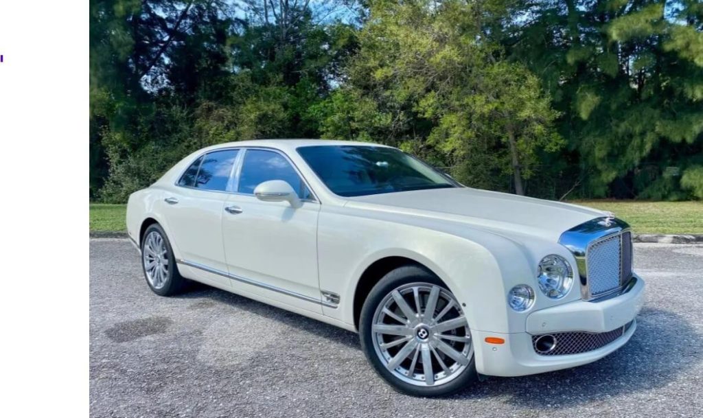 Reading Bentley Mulsanne ready